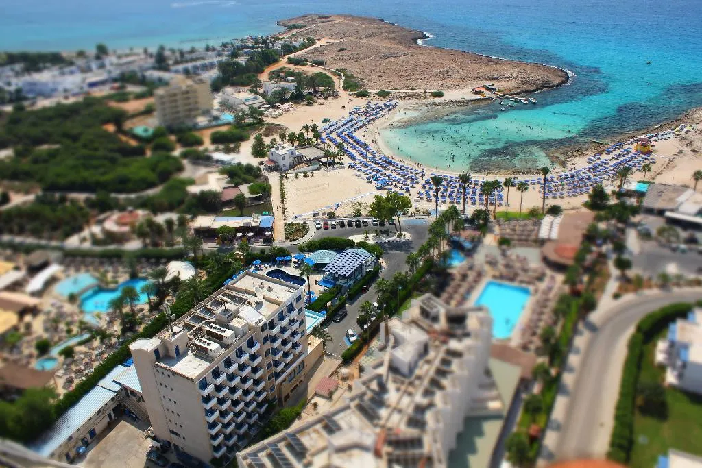Pool, Anonymous Beach Hotel, Cyprus