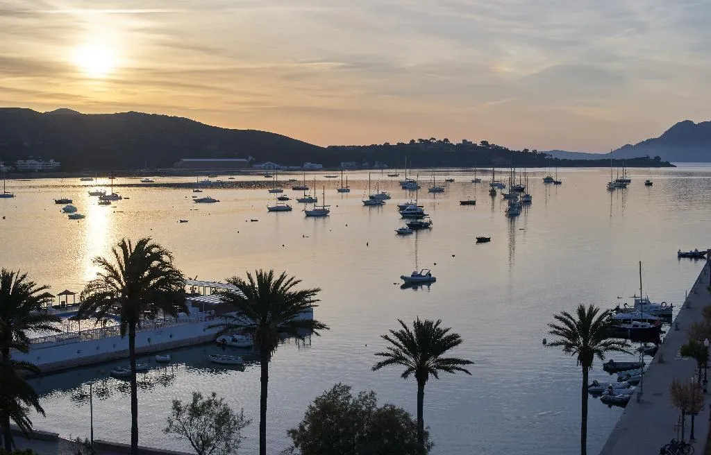 Terrace, Hotel Eolo, Majorca