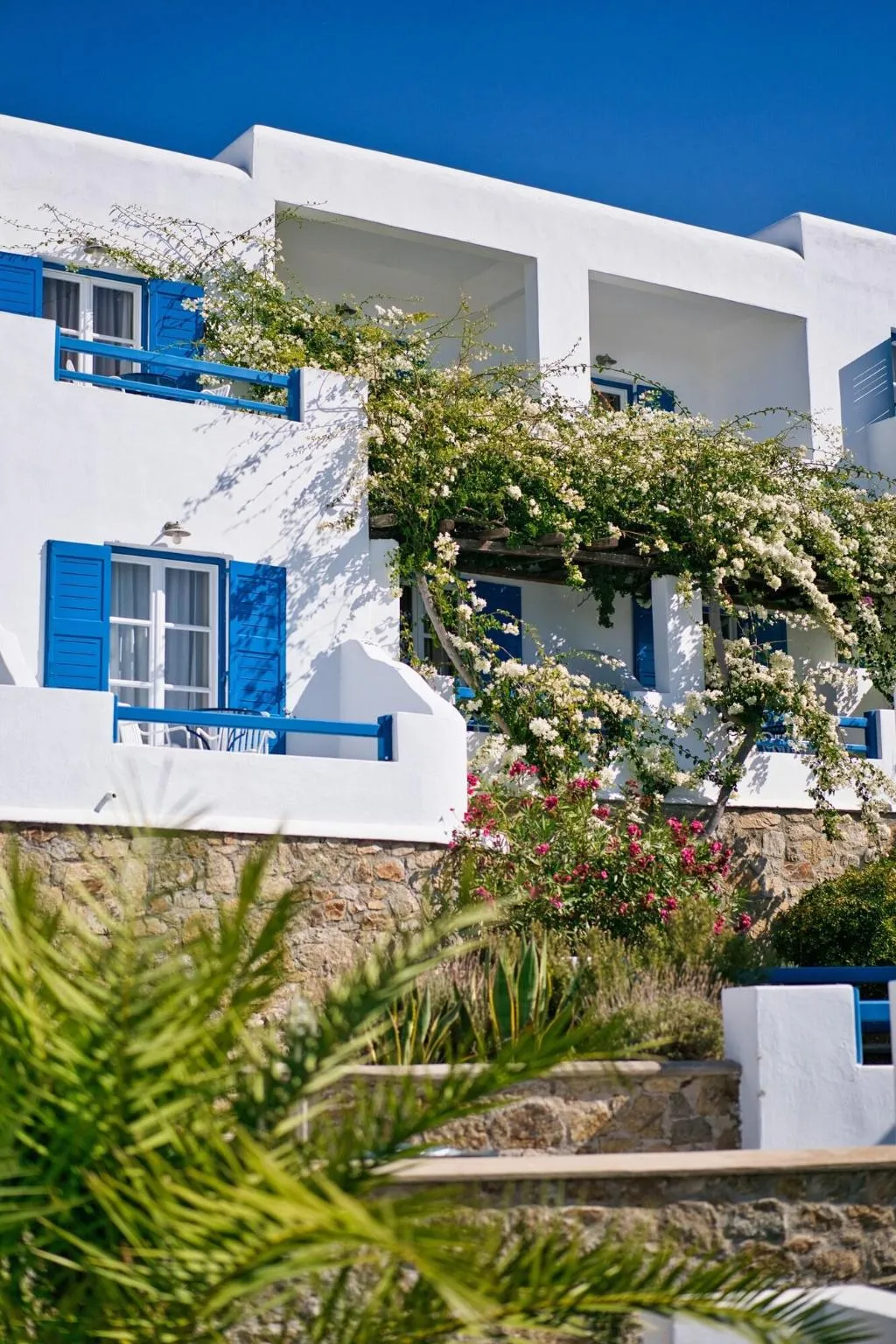 General view, San Antonio Summerland, Mykonos