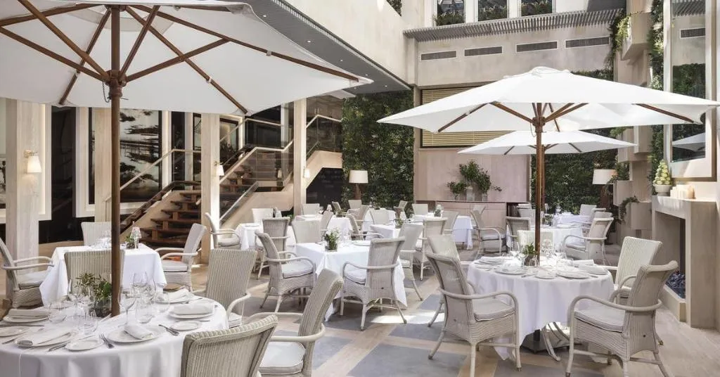 Restaurant, The Level At Hotel Melia Castilla, Madrid