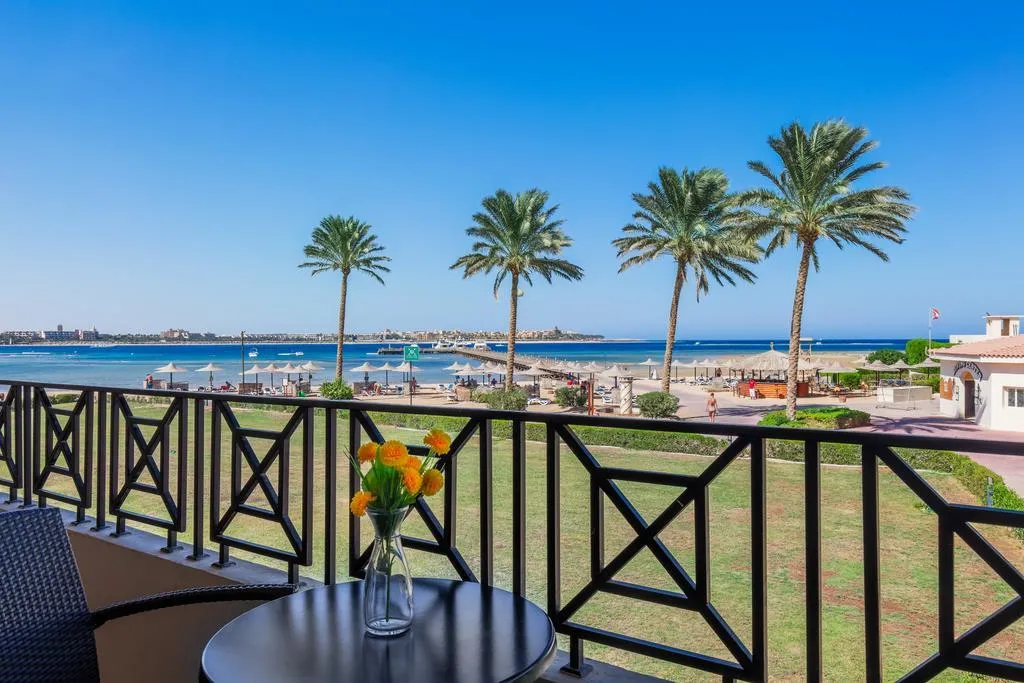 Terrace, Cleopatra Luxury Resort Makadi Bay - Adults Only, Red Sea Riviera