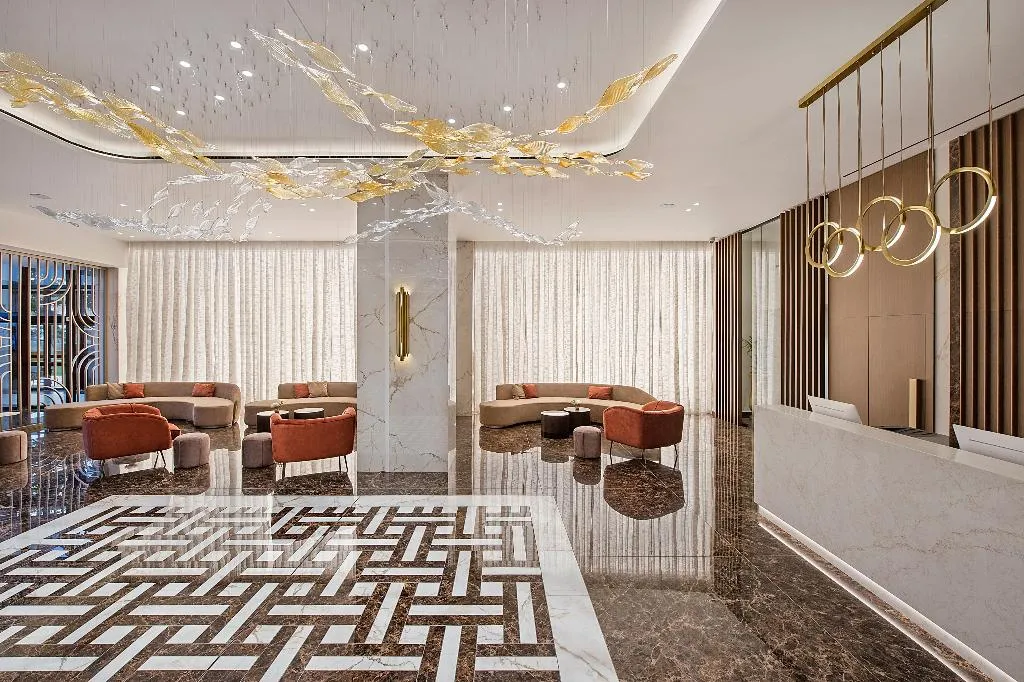 Lobby, Adams Beach Hotel, Cyprus