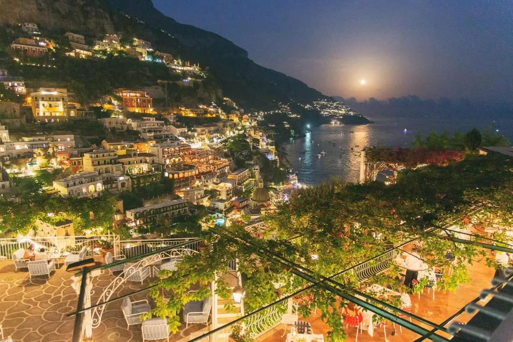 Terrace, Hotel Poseidon, Naples