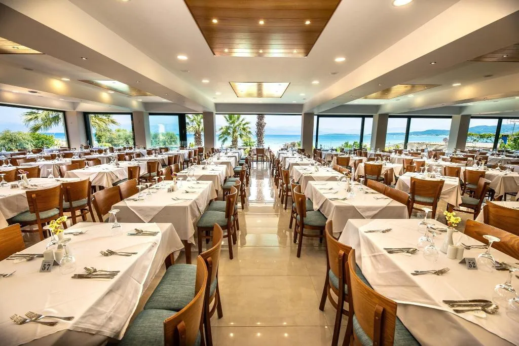 Restaurant, Robolla Beach, Corfu