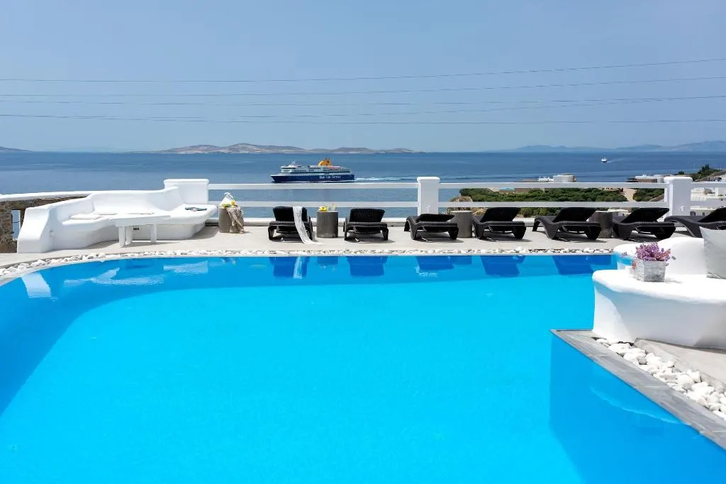 General view, Flaskos Suites, Mykonos