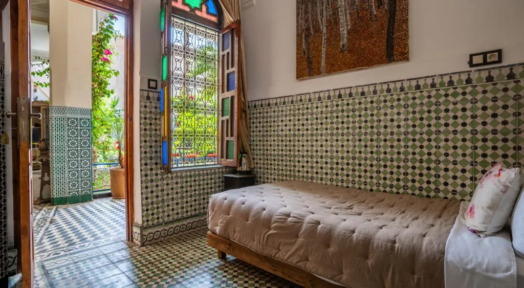 TRIPLE TWO BEDROOMS ONE BATHROOM Room, Riad 4 Jardins, Marrakech