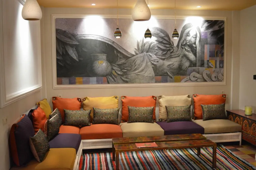 Lobby, Riad Karmela Princesse, Agadir