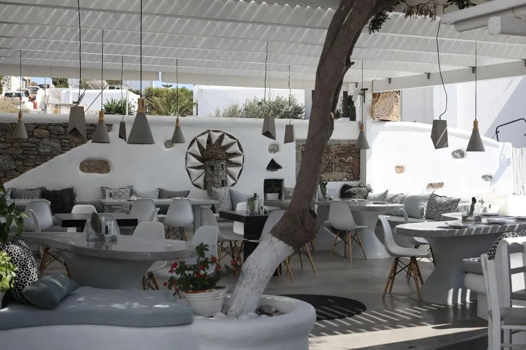 Restaurant, Flaskos Suites, Mykonos