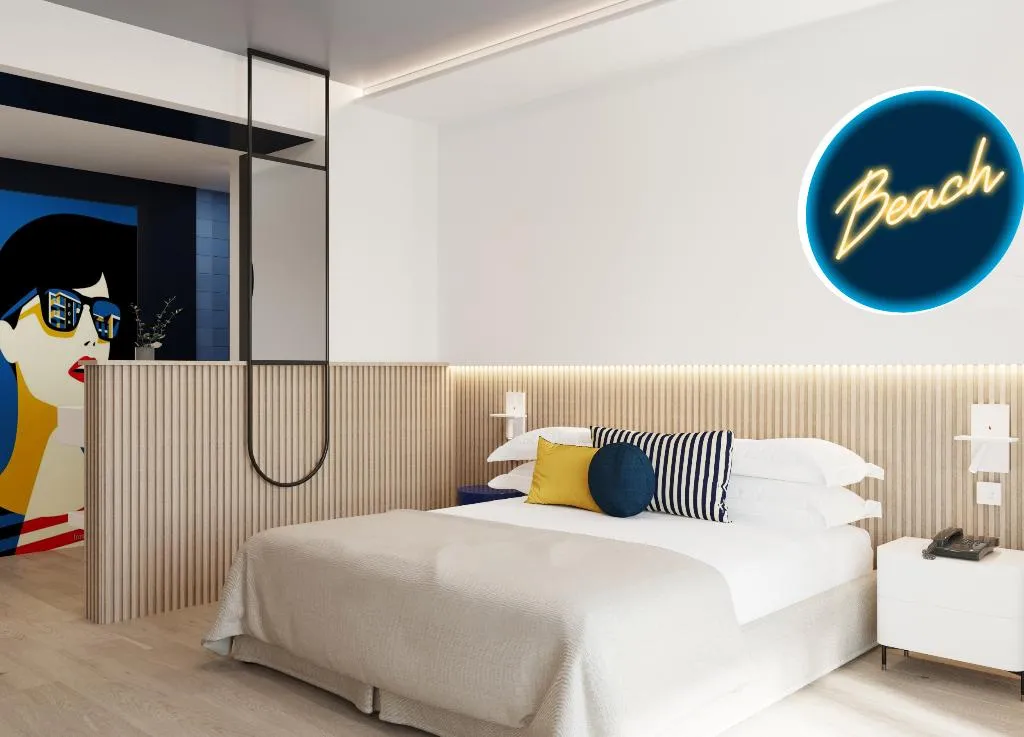 DOUBLE SINGLE USE SIDE SEA VIEW Room, Universal Hotel Neptuno - Adults Only, Majorca