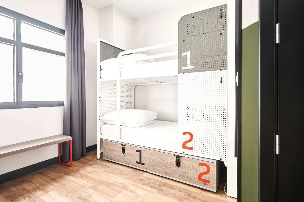 Bed in dormitory BUNK BED Room, Generator Madrid, Madrid
