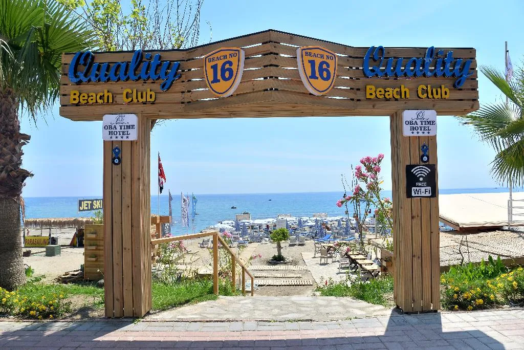 Beach, Oba Time Hotel, Antalya