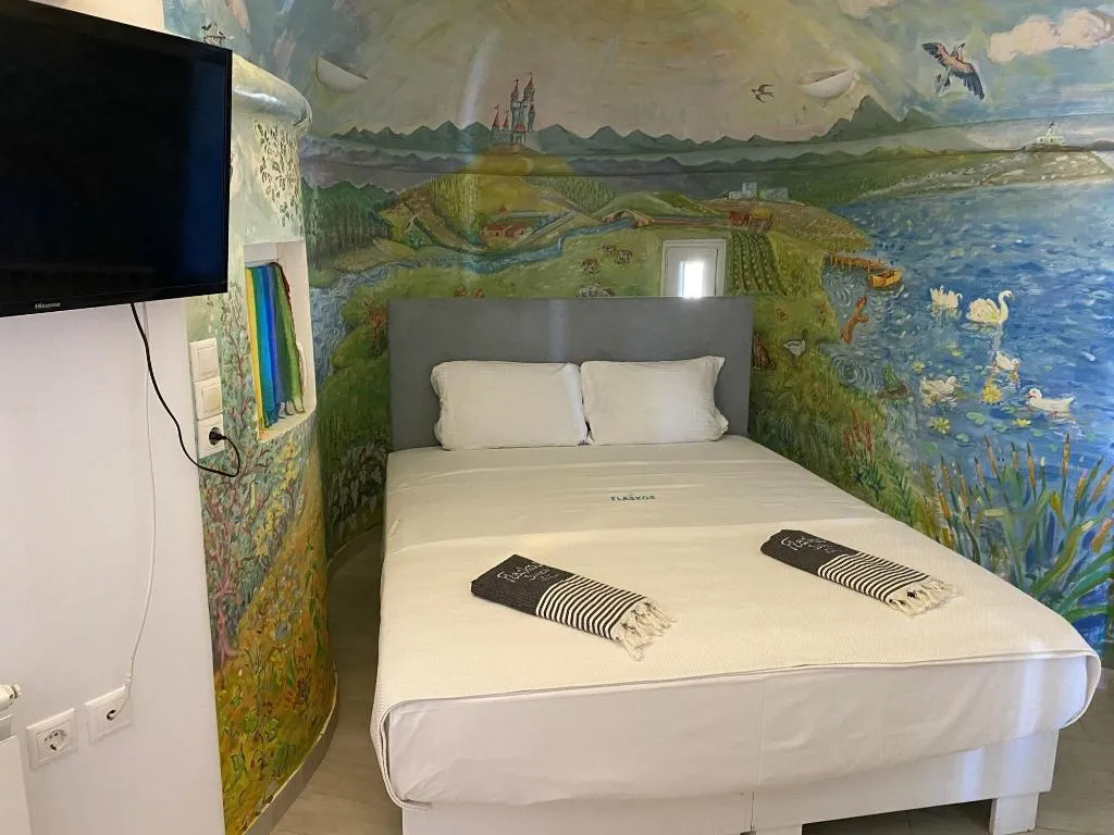 Room, Flaskos Suites, Mykonos