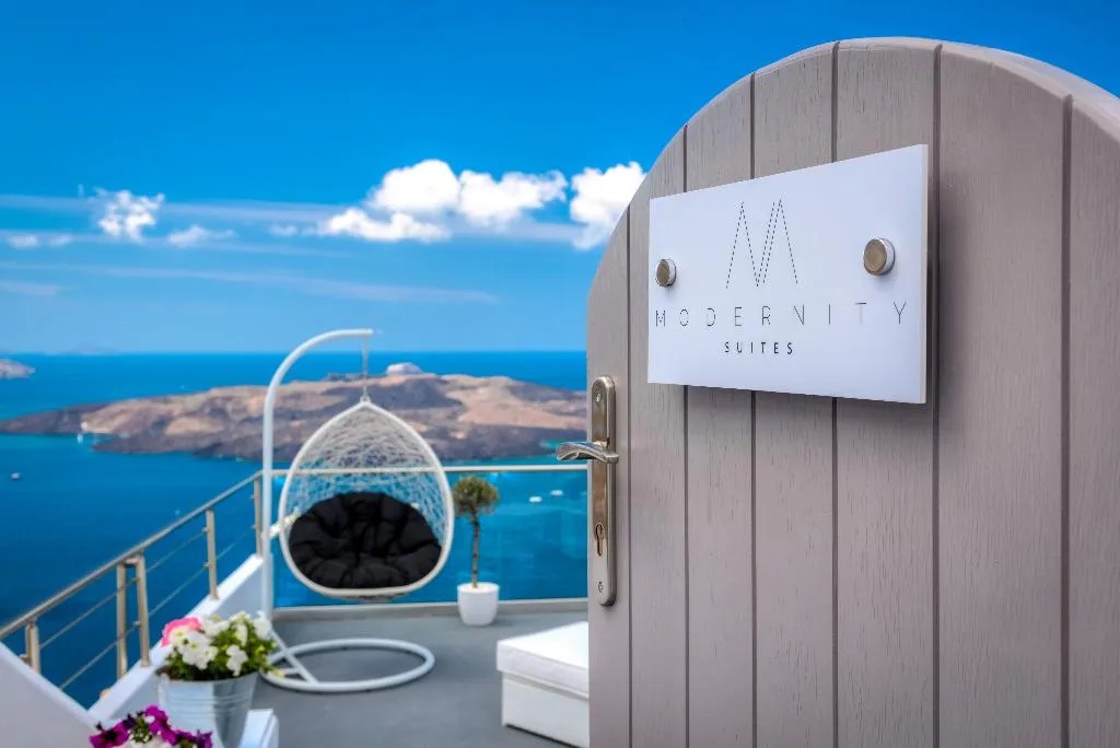 Lobby, Modernity Suites, Santorini