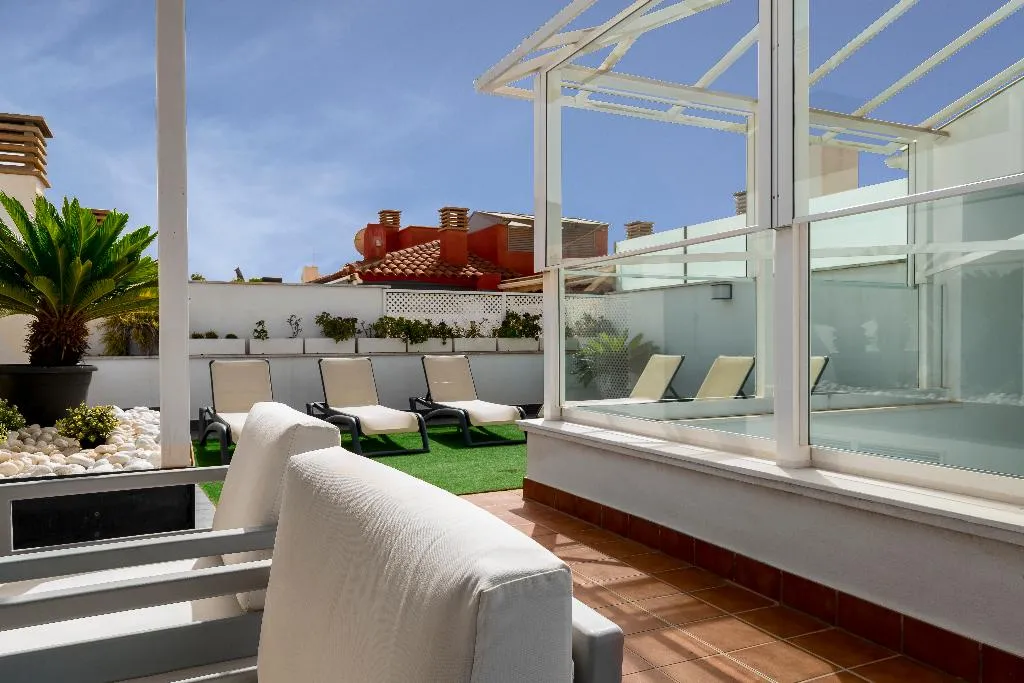 Terrace, Suites del Pintor, Costa Del Sol