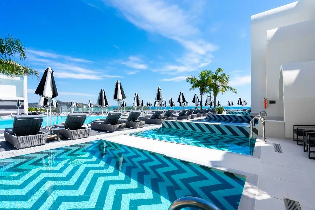 Double or Twin DELUXE WITH PRIVATE POOL Room, Venezia Resort Hotel and Spa, Rhodes