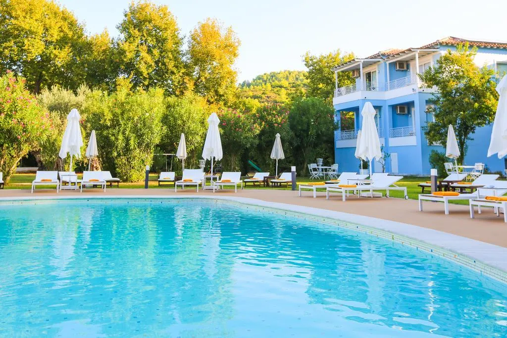Pool, Mandraki Village, Skiathos