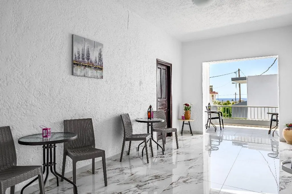 Lobby, Zervakis Apartments, Crete