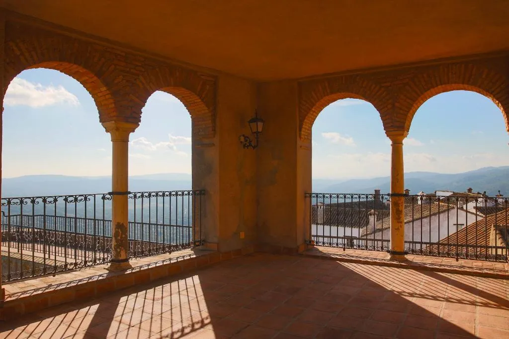 Terrace, Hotel Castillo de Castellar, Costa Del Sol