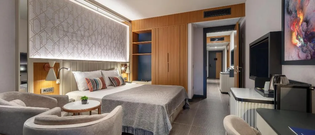 FAMILY ROOM SEA VIEW Room, Mylome Luxury Hotel & Resort, Antalya