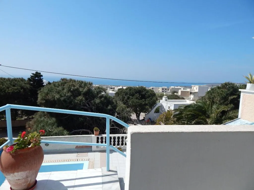 General view, Villa Aegeon, Santorini