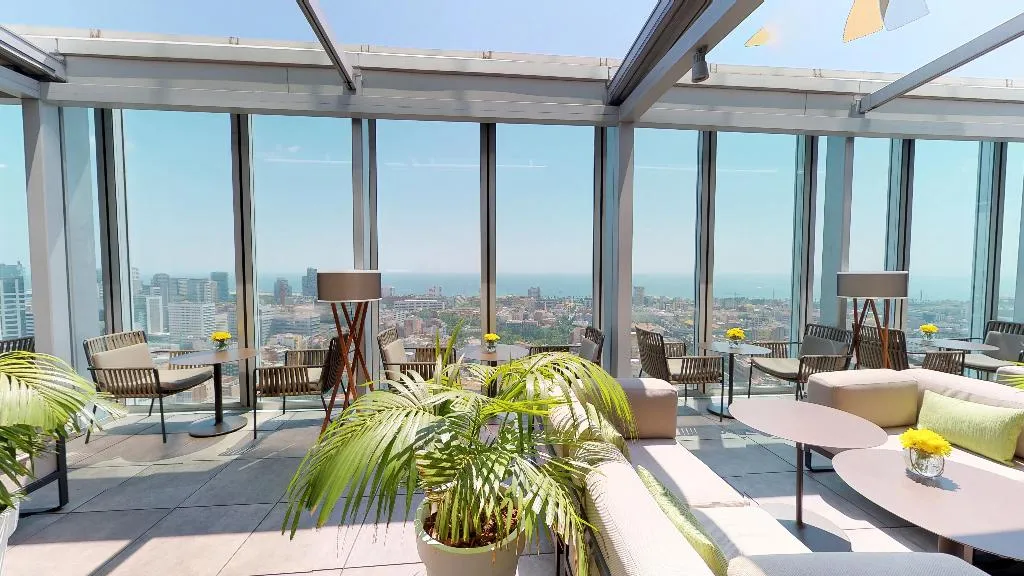 Terrace, Melia Barcelona Sky, Barcelona