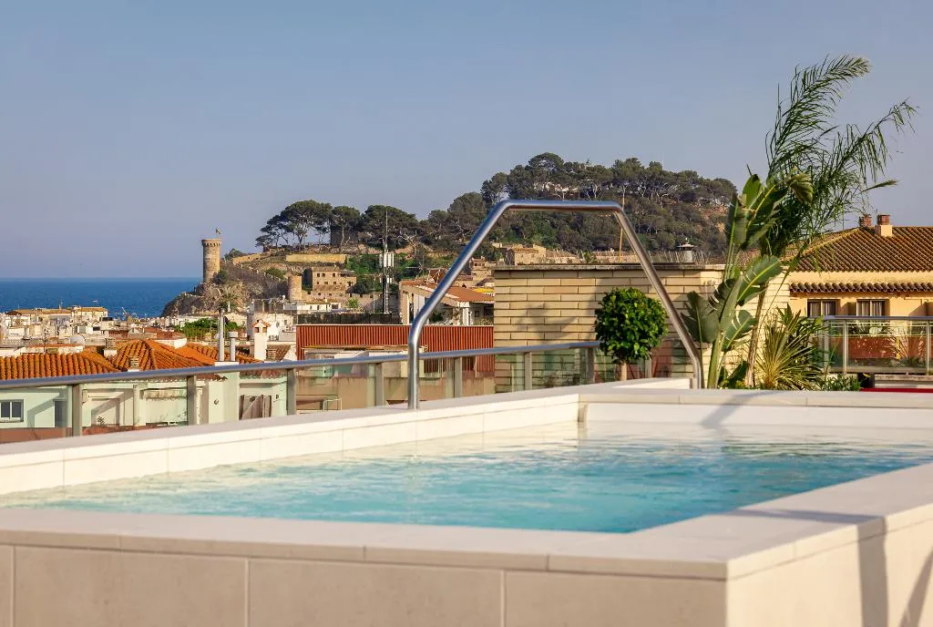 Terrace, Golden Bahia de Tossa & Spa, Costa Brava