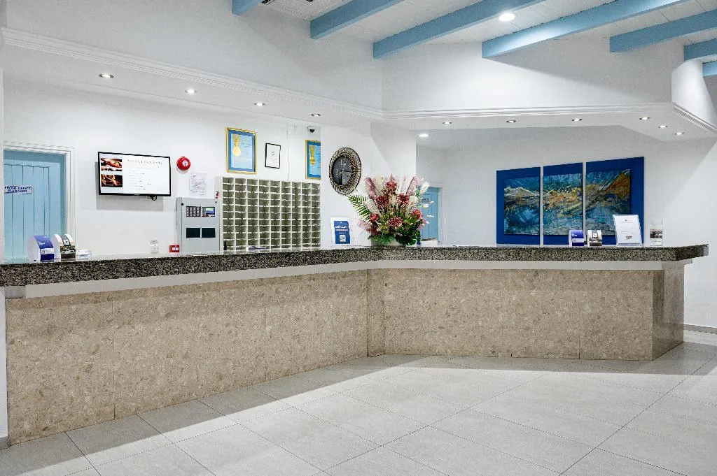 Lobby, Kefalos Damon Hotel Apts, Cyprus