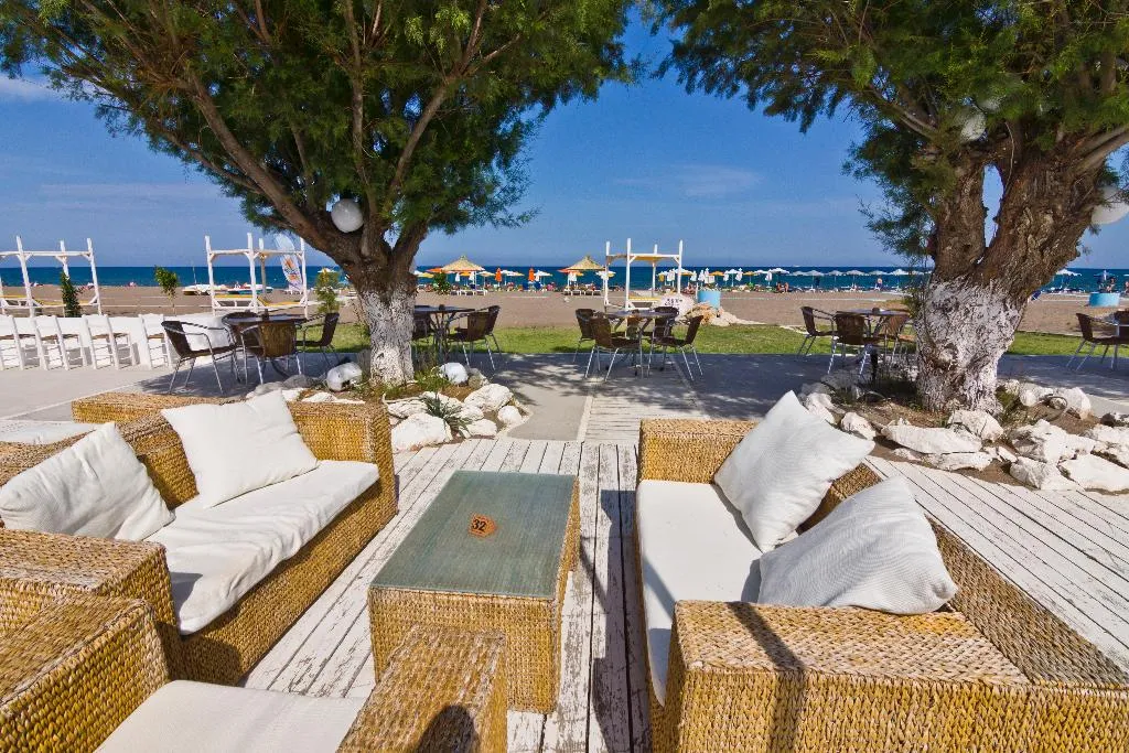 Terrace, Gregory Peck Beach Break Apartments, Rhodes