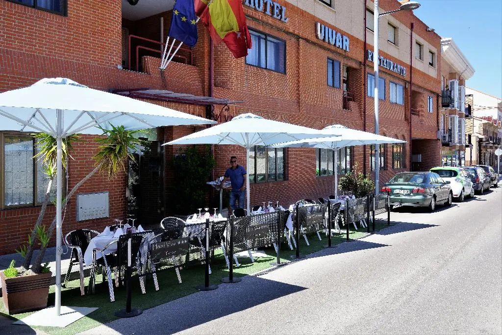Terrace, Hotel Vivar, Madrid