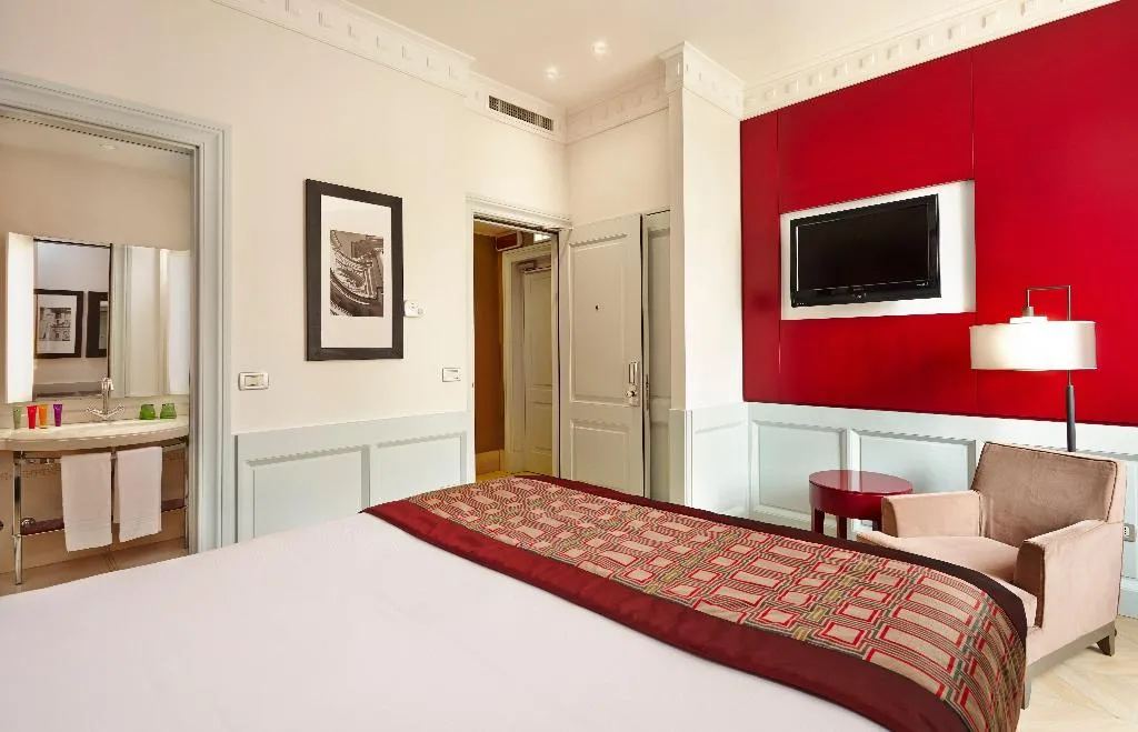 DOUBLE QUEEN SIZE BED Room, Indigo Hotel Rome - St. George, Rome