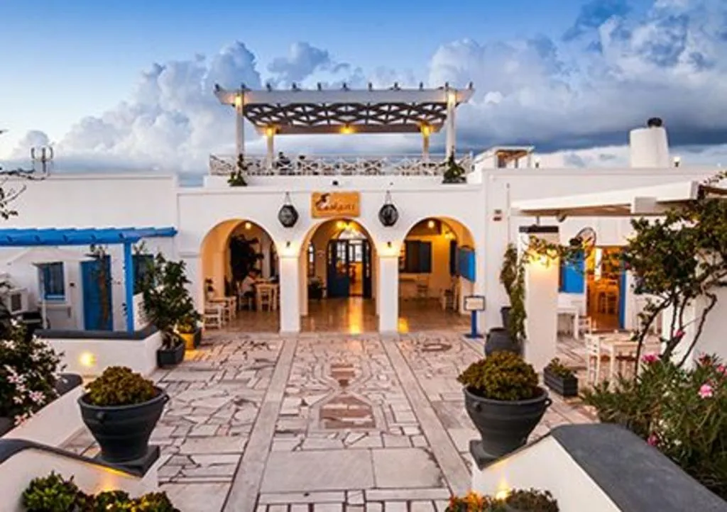 General view, Laokasti Villas, Santorini