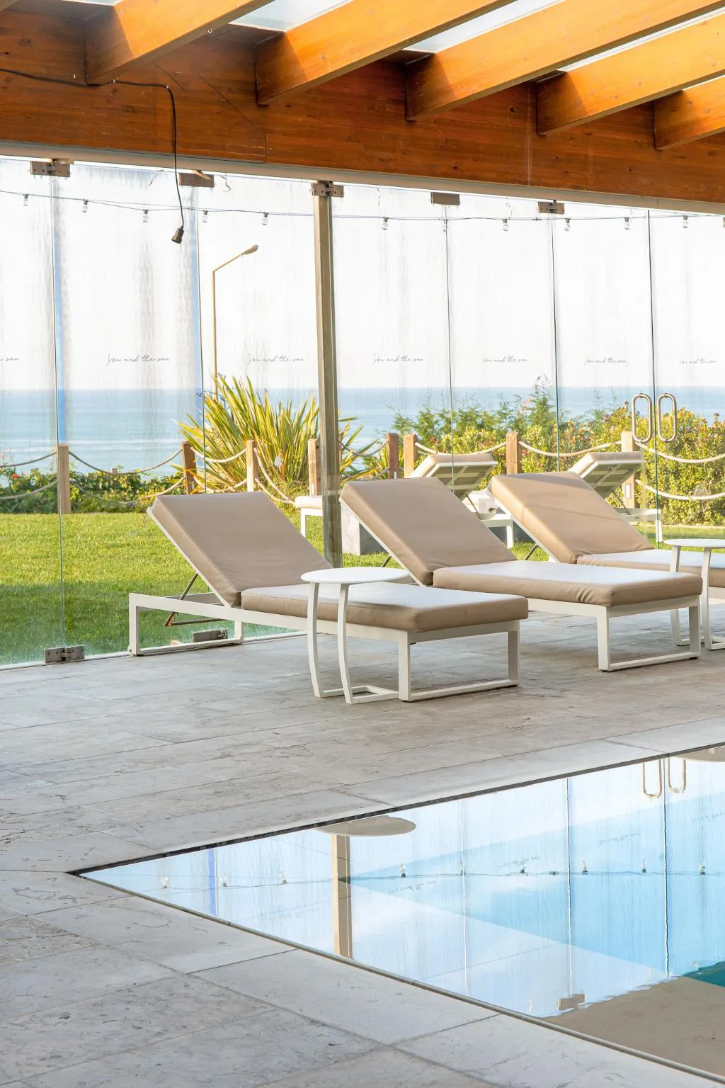 Pool, You and the sea, Lisbon