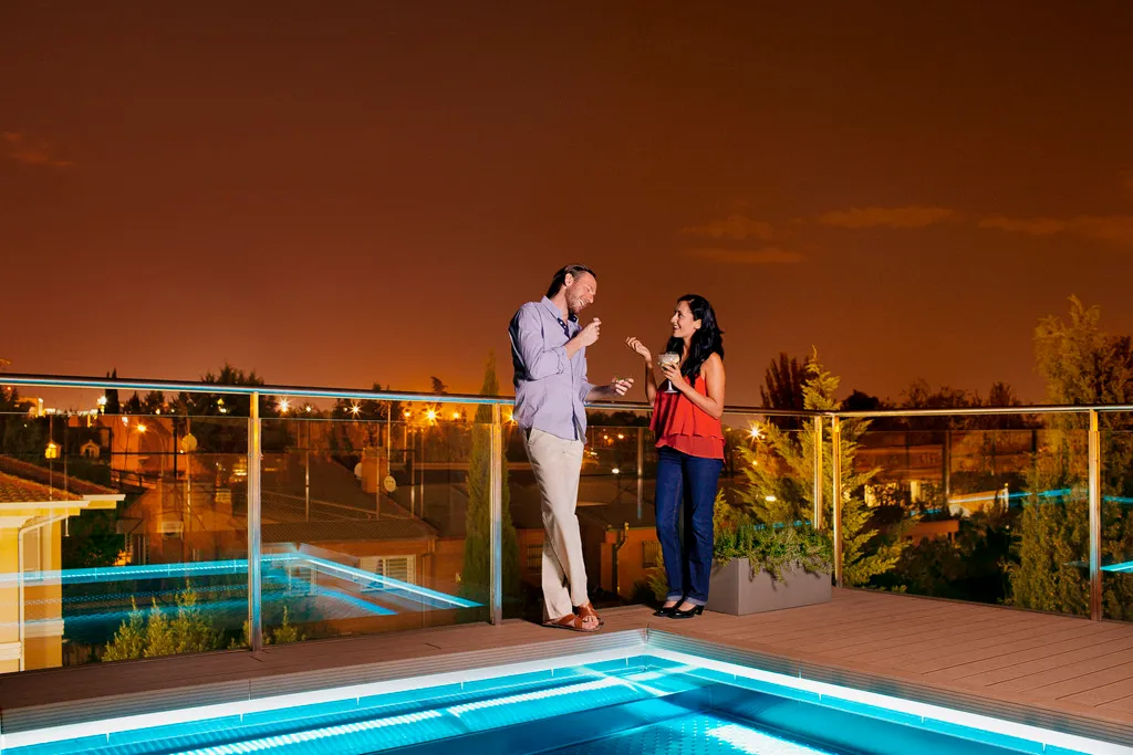Pool, Globales Acis & Galatea Hotel, Madrid