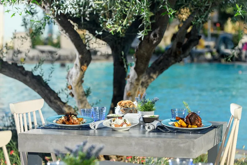 Restaurant, Lindos Breeze Beach Hotel, Rhodes