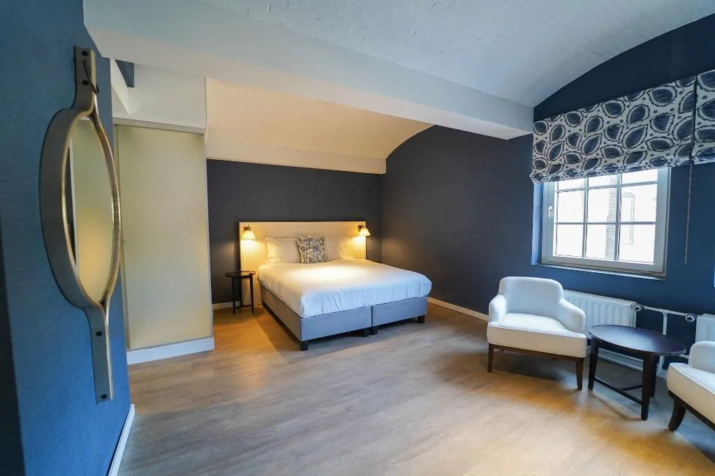 DOUBLE SUPERIOR Room, Fletcher Hotel De Oude Gevangenis Alkmaar, Amsterdam