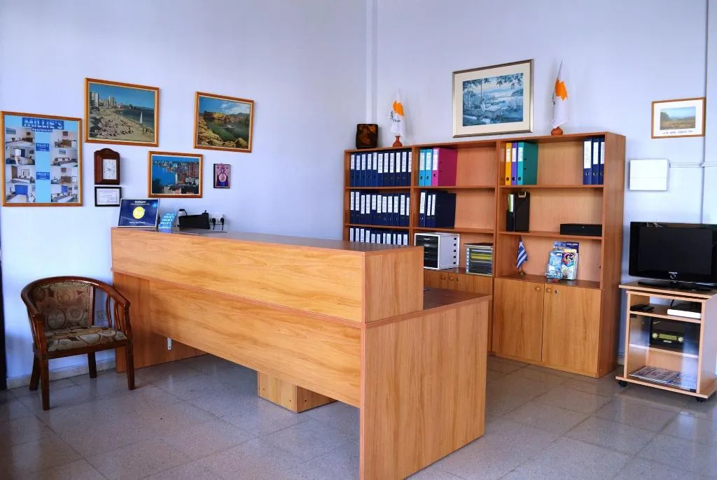Lobby, Millie's Apartments, Cyprus