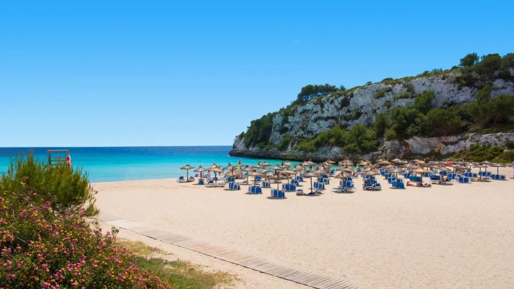 Beach, Hotel Cala Romantica Mallorca, Majorca