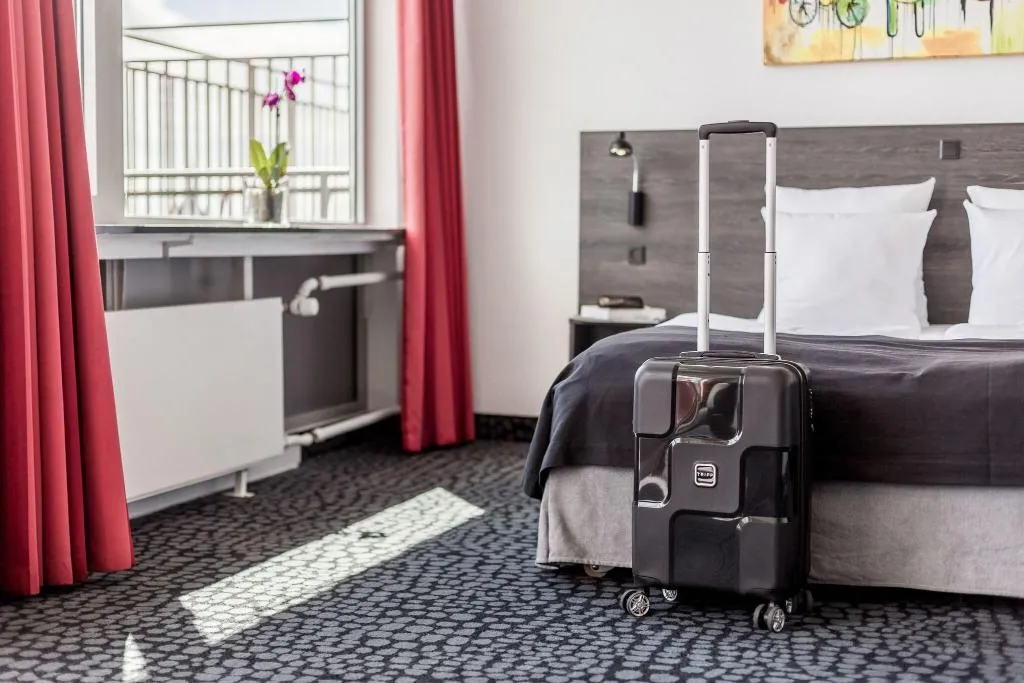 DOUBLE QUEEN SIZE BED Room, Mercur Copenhagen Hotel, Copenhagen