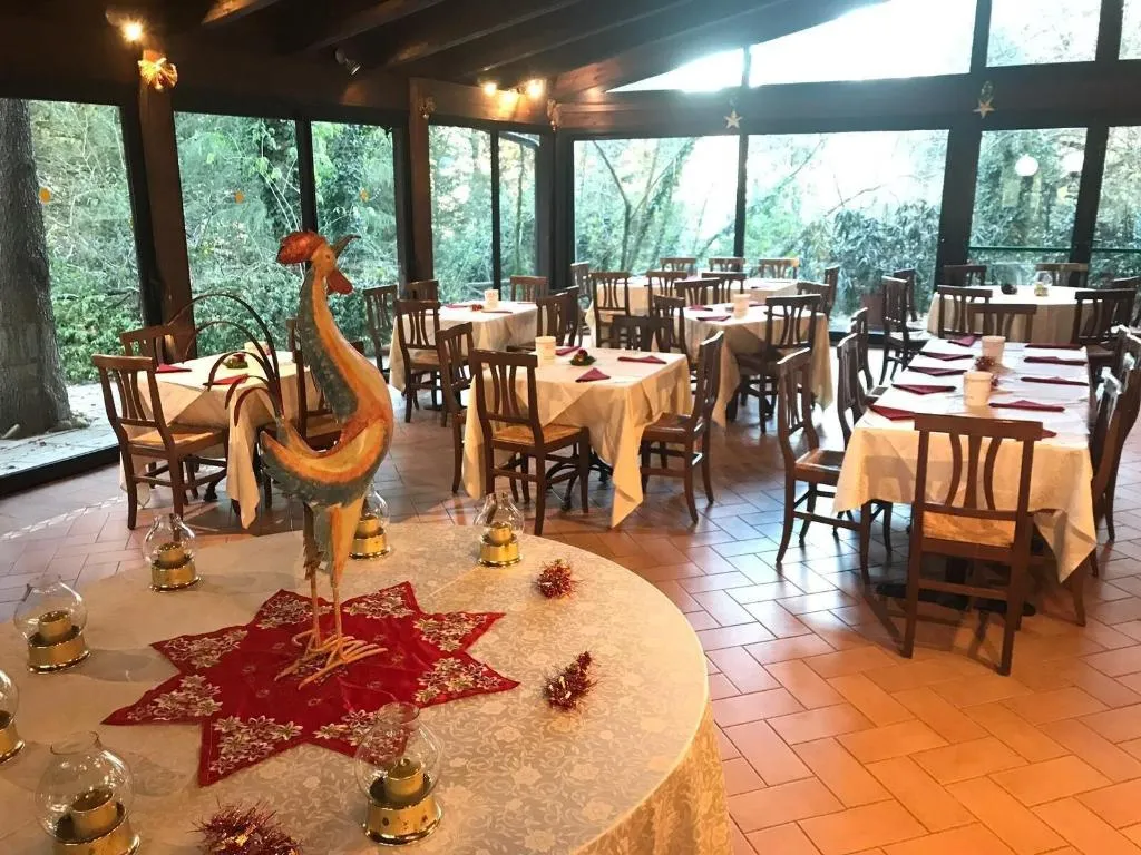 Restaurant, Castello Cortevecchio, Umbria