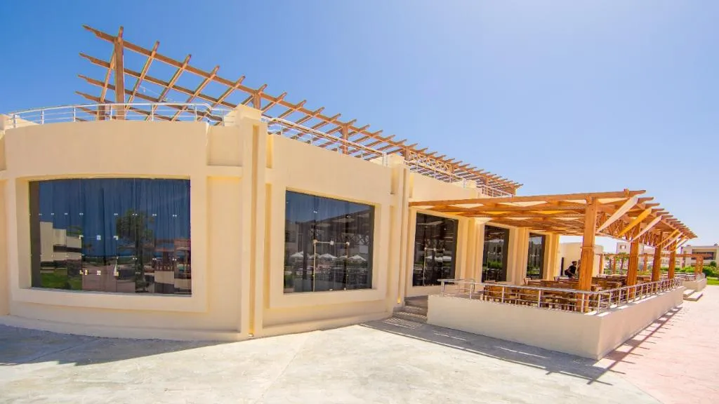 Terrace, New Eagles Resort & Aqua Park, Red Sea Riviera