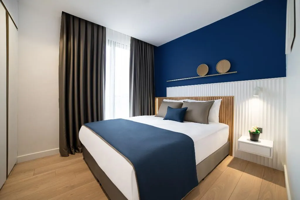 SUITE DELUXE CAPACITY 4 Room, Stile Suite Marine Apart Hotel, Antalya