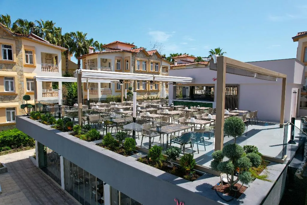 Terrace, Side Village Hotel, Antalya