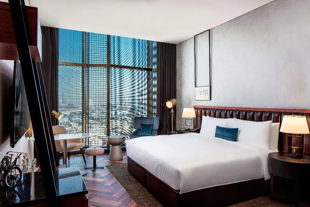 DOUBLE DELUXE WITH VIEWS Room, DoubleTree by Hilton Dubai M Square, Dubai