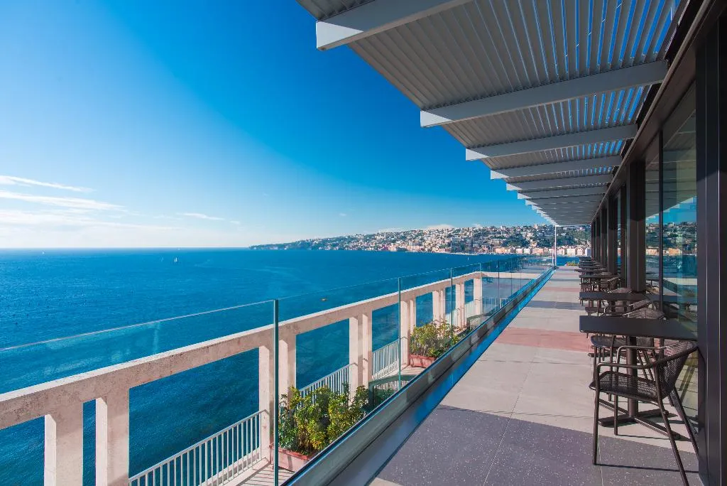 Terrace, Royal Continental, Naples
