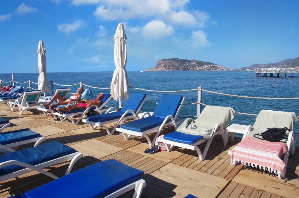 Beach, Oba Time Hotel, Antalya