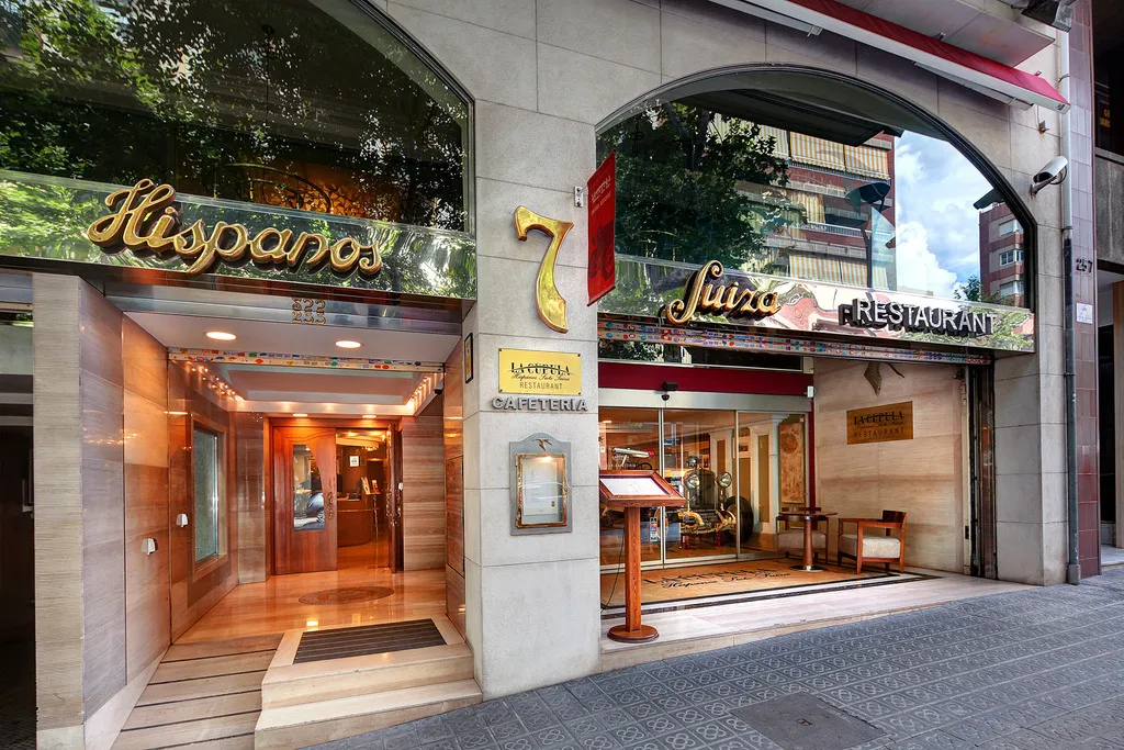 General view, Hispanos 7 Suiza Apartament-Restaurant, Barcelona
