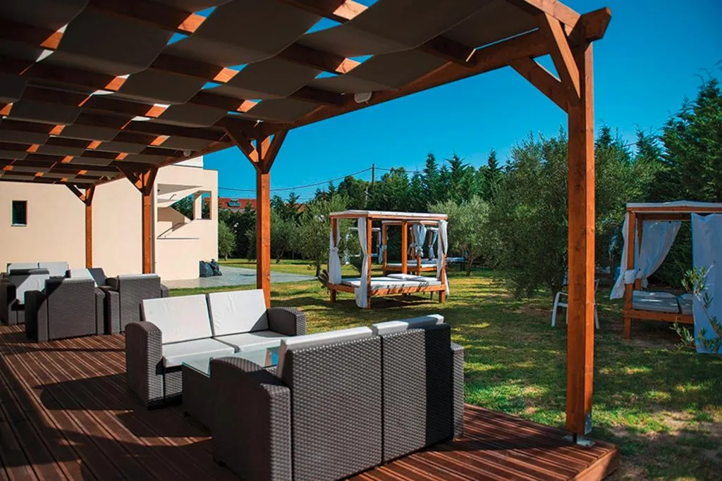 Terrace, Angela Beach Hotel, Corfu