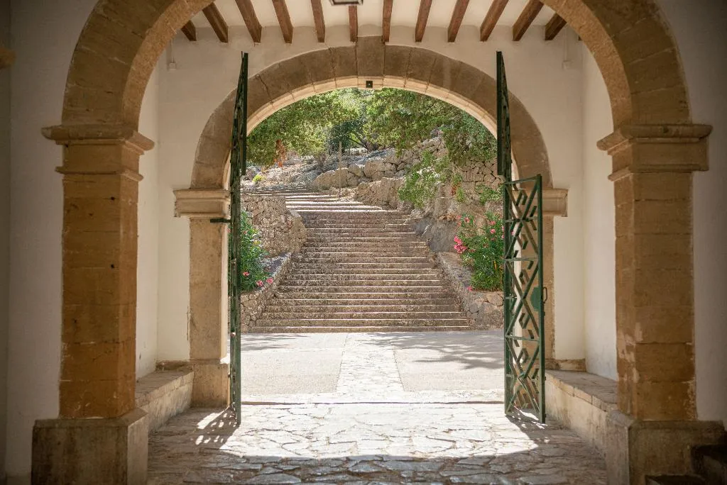 General view, Santuario de Lluc, Majorca