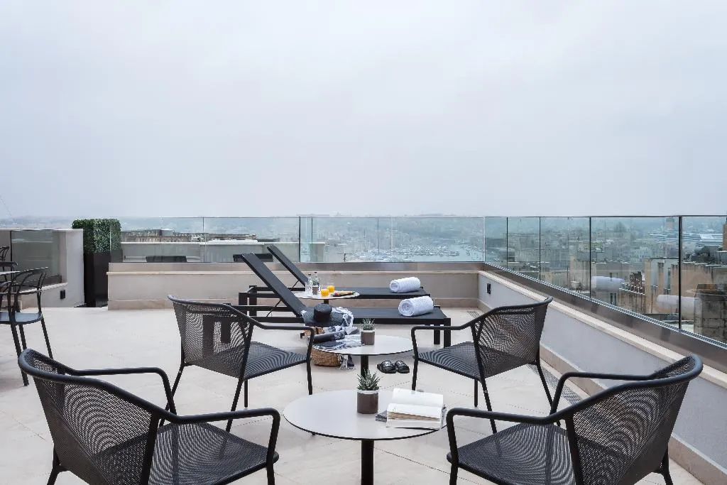 Terrace, The Cumberland, Malta