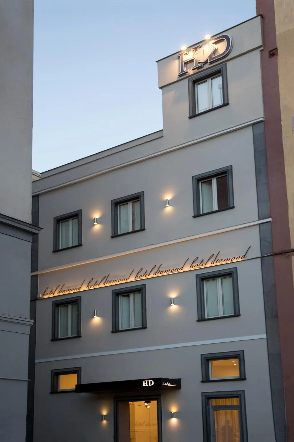 General view, Hotel Diamond, Naples
